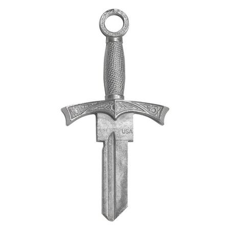 Key Shapes Lucky Line Forged Key Shapes Sword House Key Blank Double For KW1 B301K